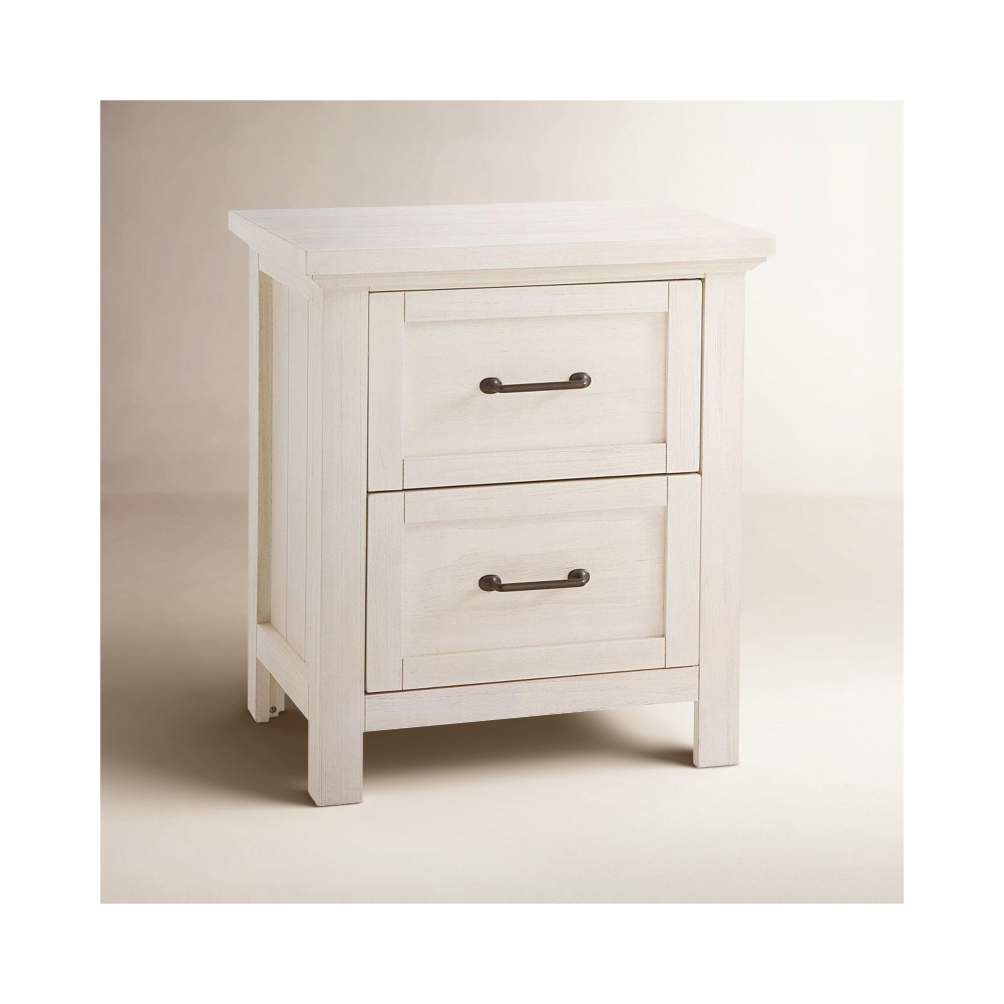 Aceline 2 - Drawer Nightstand, White