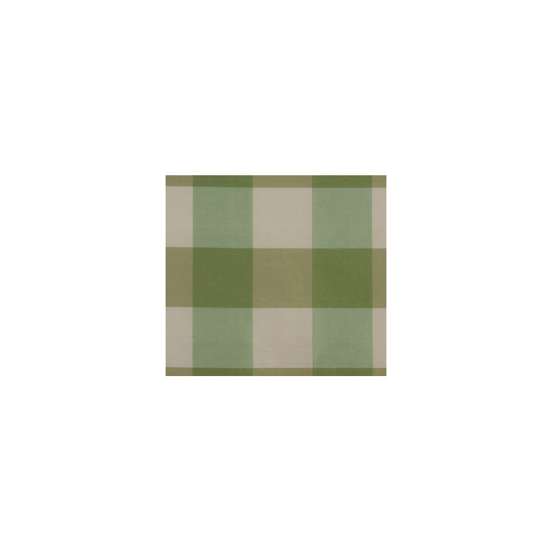 Woodland Check, Green/Ivory