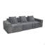 Canapé-lit, canapé à compression, canapé-lit convertible avec accoudoirs de soutien pour le dossier, canapé-lit futon confortable-1831710122