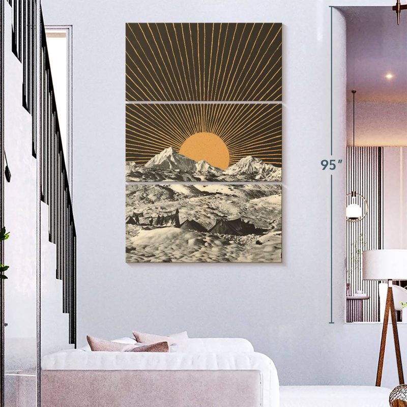 Oberle Mountainscape V, 74" H x 48" W