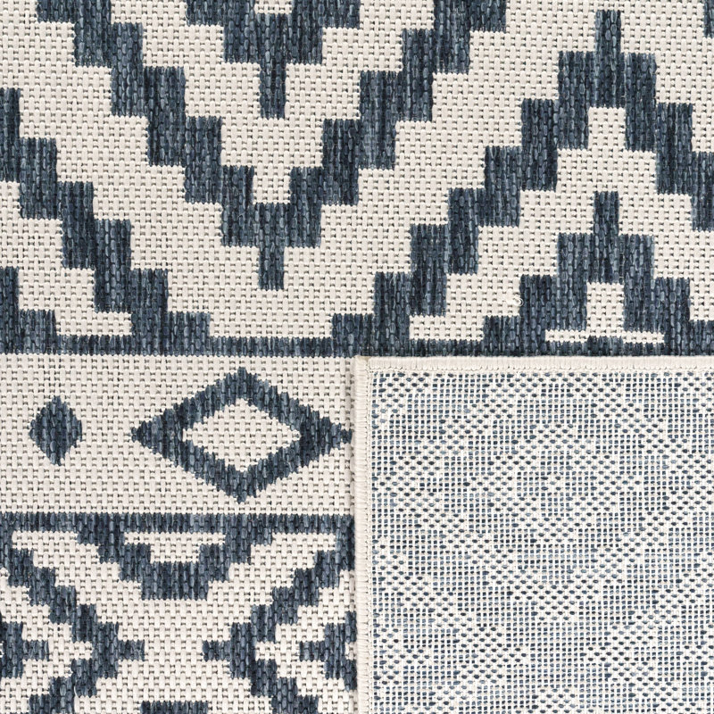 Rasc Geometric Area Rug, Runner 80cm x 200cm