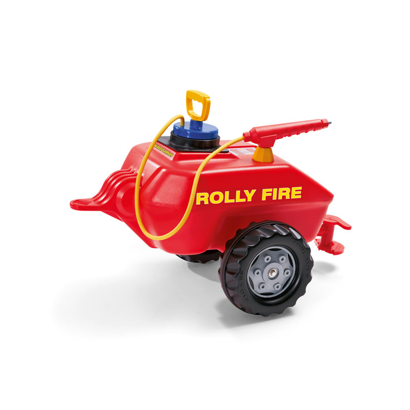 Rolly Toys Farm Trailer Red & Silver