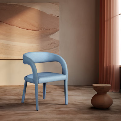 Aurich Faux Leather Dining Chair by Wade Logan
