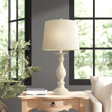 Charlton Home® Cronin Table Lamp Twin Goose Neck Desk Floral