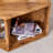 Hexagonal MDF Coffee Table, Characteristic Pattern Stickers-760790434
