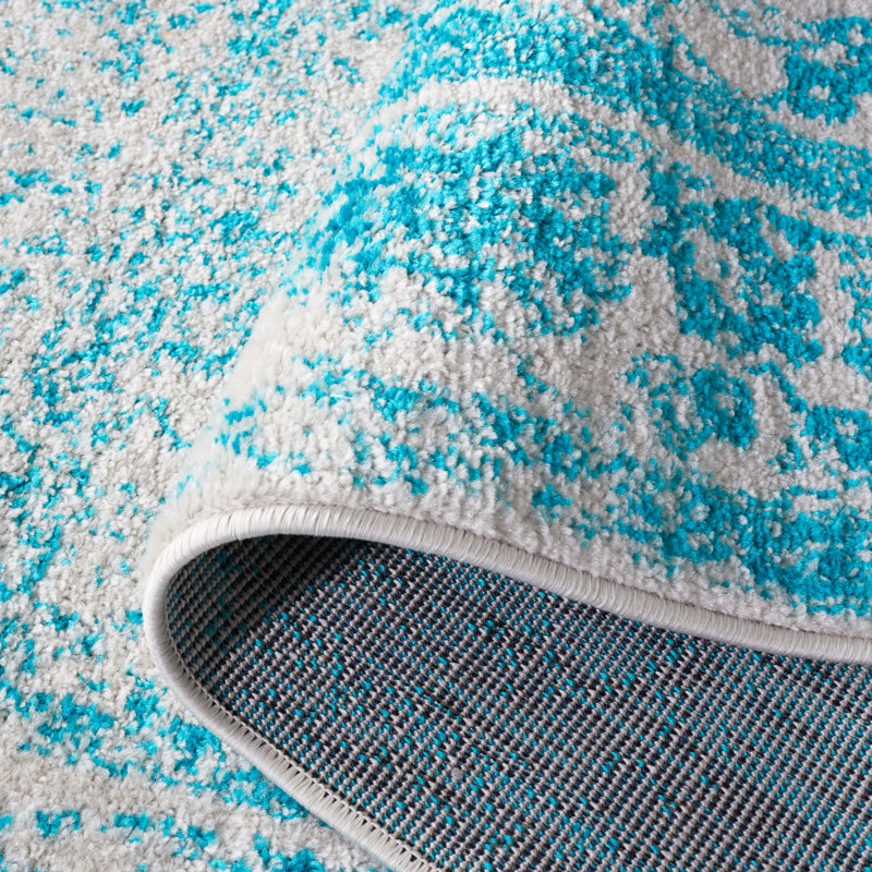 Olius Performance Floral Rug, Rectangle 5'1" x 7'6"