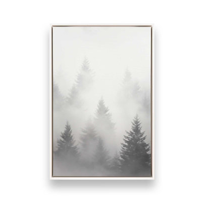Foggy Echoes II Canvas Print