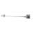 Capri 3 Piece Wall Mounted Brass Bathroom Hardware Set with 24" Towel Bar-110393768