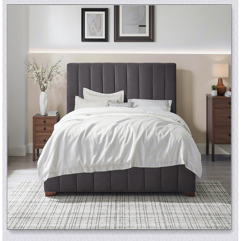 Dark Grey Full / Double Bed