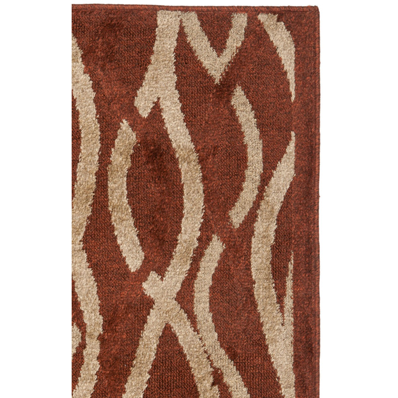 Solei Kashmir Performance Abstract Rug, Rectangle 3' x 5'