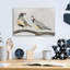  «Quail pair» par Cat Thurman Designs, art mural en verre acrylique, 16 po x 12 po