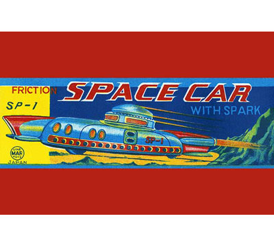 " SP-1 Friction Space Car "