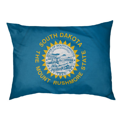 Coussin de concepteur south dakota flag Burien