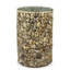 Dryden Glass Top Pedestal End Table