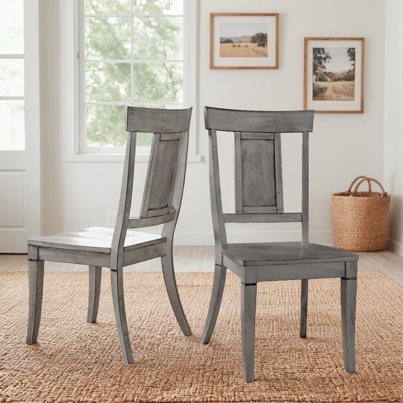 Chaise d'appoint Fortville, Denim antique