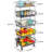 39.4'' H x 16.1'' W Utility Cart with Wheels