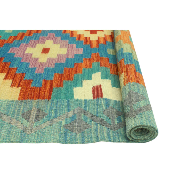 Bobbee Wool Geometric Indoor Rug