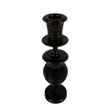 Ebony Wood Collection Candlestick