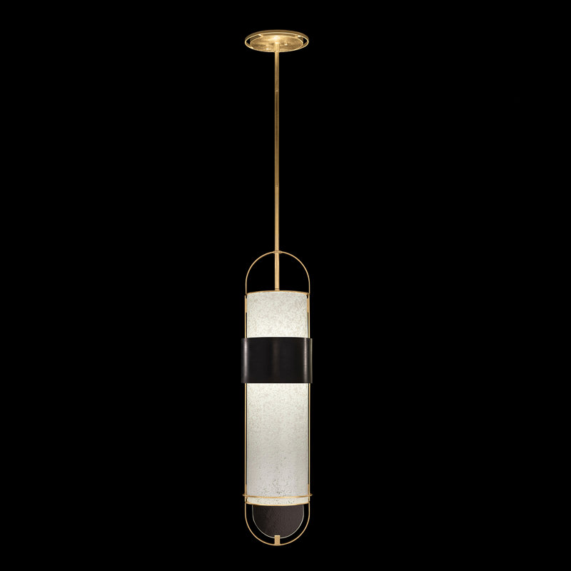 Bond 2 - Light LED Pendant, White, Black/Gold