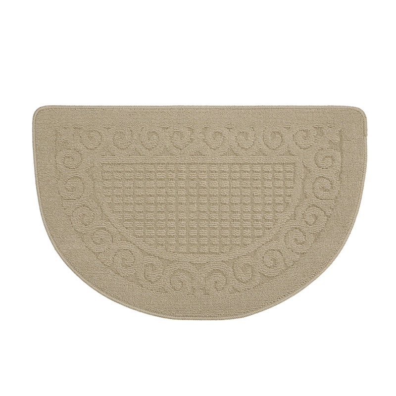 Tapis de cuisine Elaijah Home Decor, Taupe