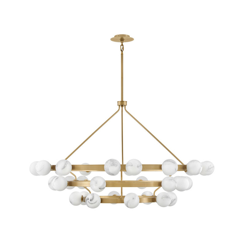 Selene 36 - Light Wagon Wheel Chandelier