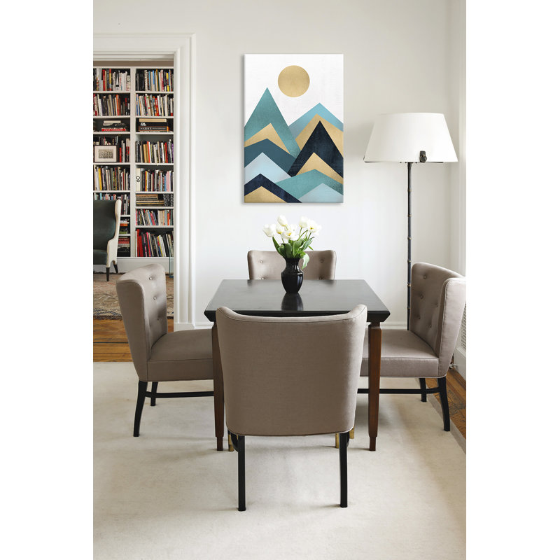 «Waves Canvas», impression sur toile tendue, H 12 po x l 8 po x P 0,75 po, Pas de tapis, Toile tendue