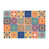 Orange/bleu/jaune sélectionné