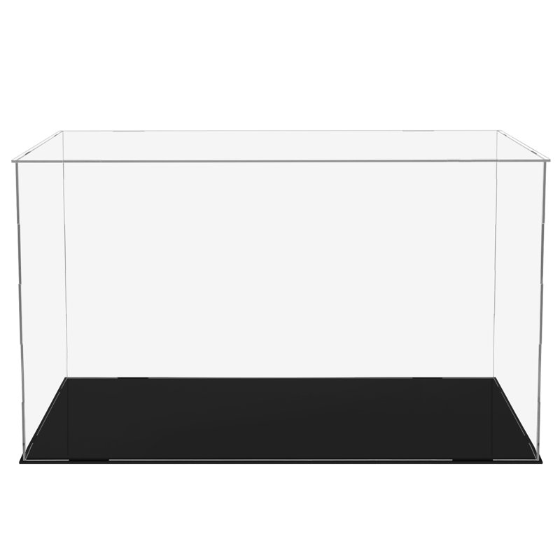Vitrine en acrylique transparent en plastique UV, H 11,8 po x l 5,9 po x P 9,8 po