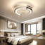 Ventilateur de plafond semi-encastré 23 po Modern Creative-920983389