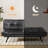 3-in-1 Convertible Futon Sofa Bed, Dual Armrest Styles, Heavy-Duty Compact Loveseat-1324285058