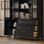 Bibliothèque légère de luxe noire