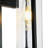 1 - Light Ip23 Rectangle Lantern Outdoor Wall Light With Glass