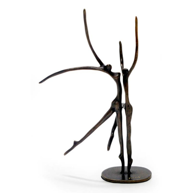 Novica Dance with Me Bronze Sculpture