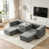 Chenille gris