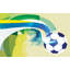 Papier peint mural Premium - soccer abstrait-136488095