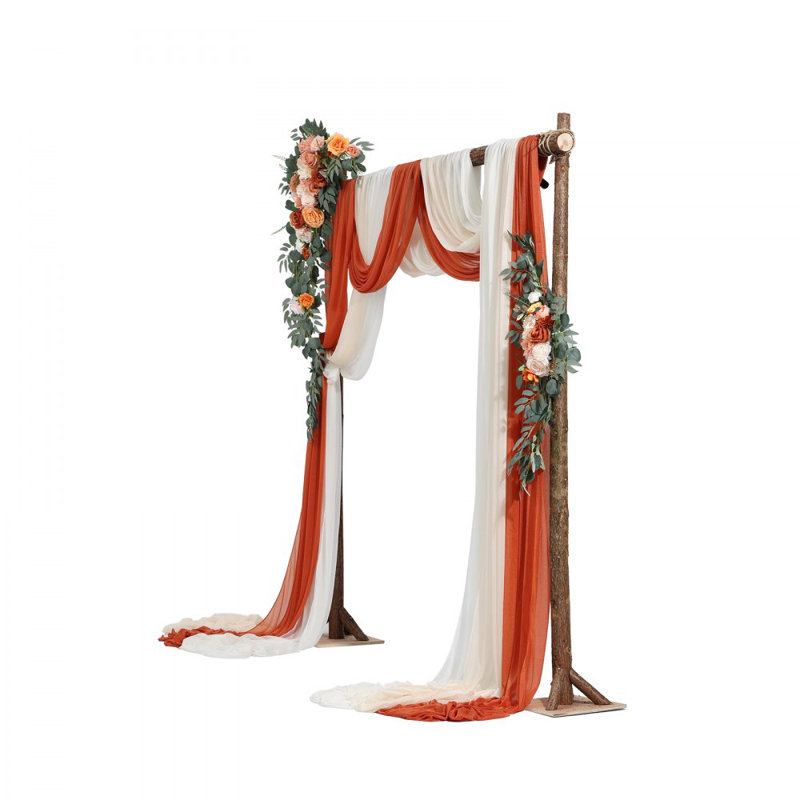 Fabric Backdrops & Signs, 105cm H x 93cm W x 2.5cm D, Orange