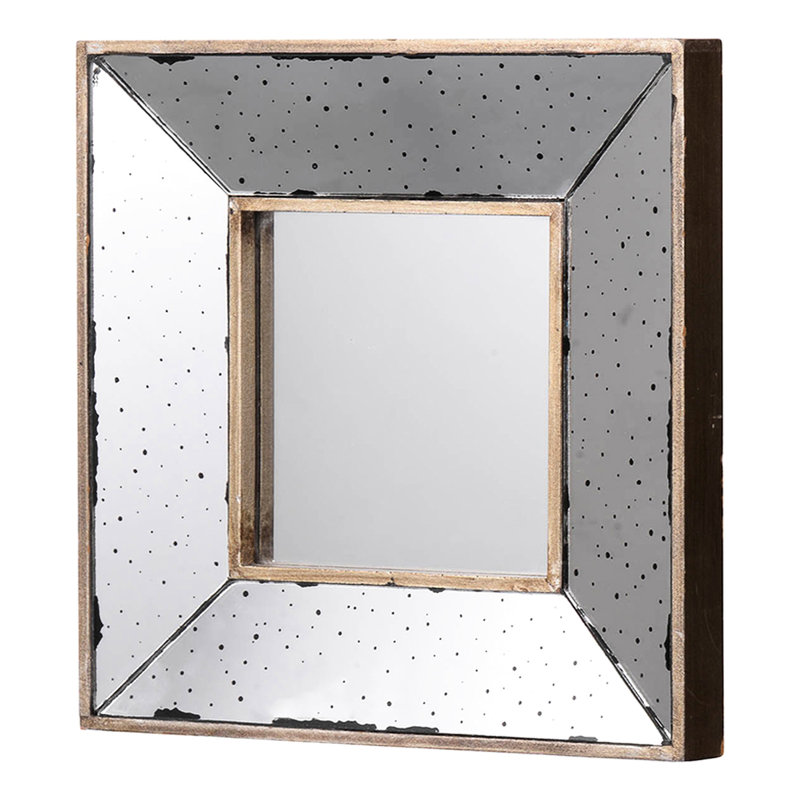 Miroir d'appoint mural 12 po X, 12 po x 12 po