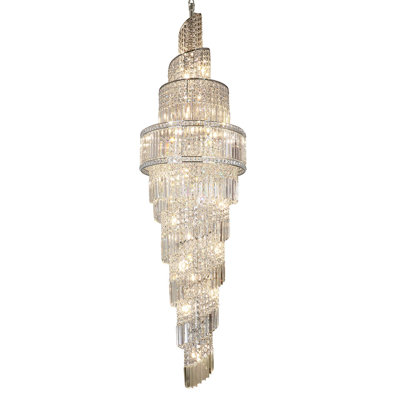 24 - Light Teardrop Chandelier