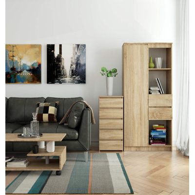 Somone Particle Board Rectangle Storage Unit Accent Chest