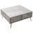 K&K 7-Piece Wicker Patio Furniture Set, Outdoor Conversation Set Sectional Sofa with Water Resistant Grey Thick Cushions and Coffee Table for Outdoor Couch, Porch, Backyard - Grey