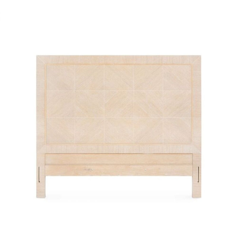 Patricia Panel Headboard, King, Beige