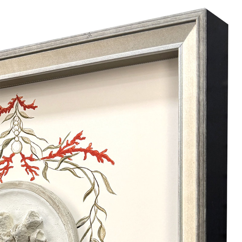 Coral Elegance I Framed Art