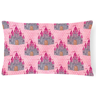  Coussin décoratif intérieur / extérieur Watercolor Princess Castle
