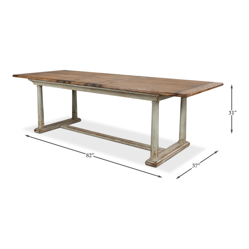Amelia Pine Wood Dining Table