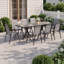 Stackable Outdoor Patio Dining Armchair-127314019-127314143