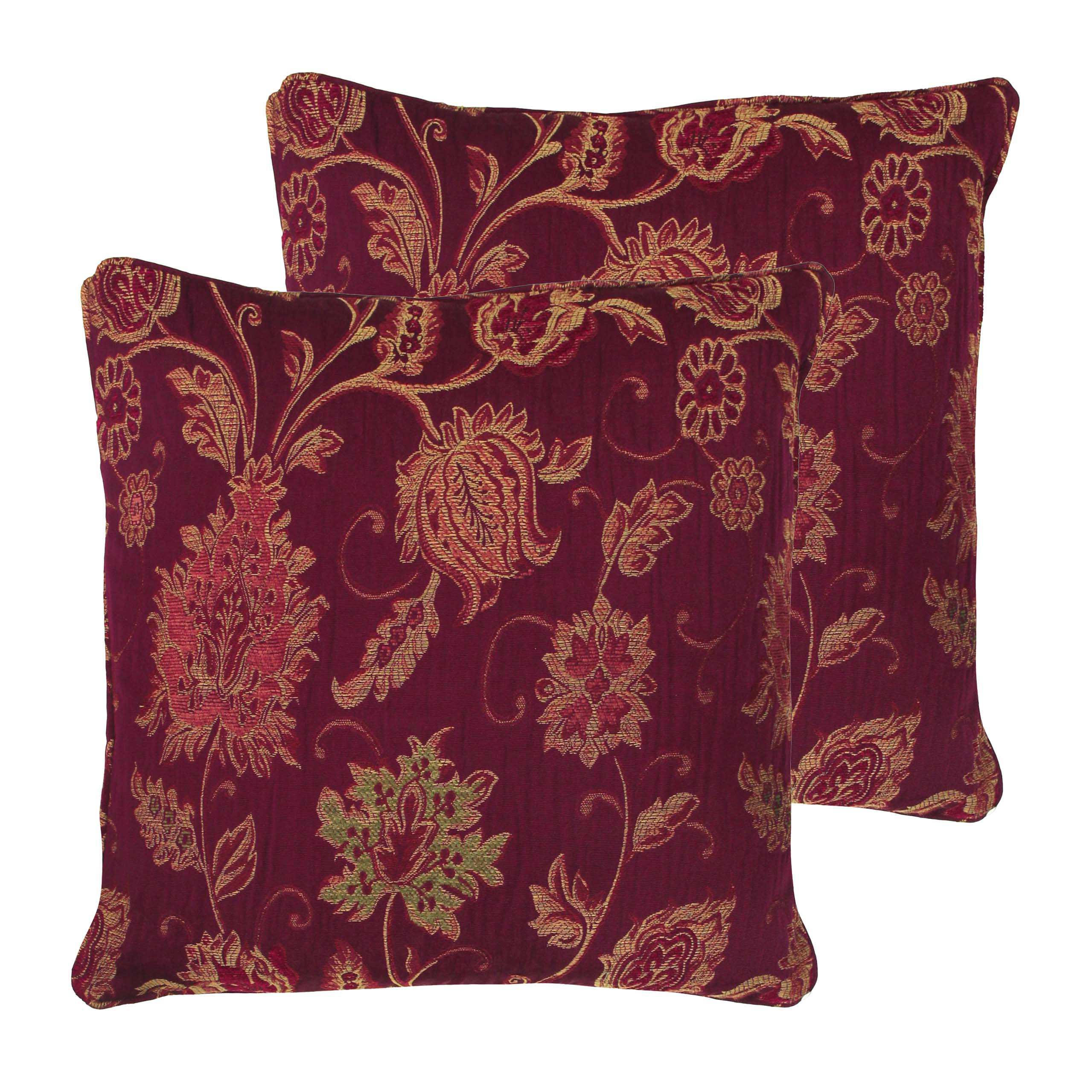 Paoletti Large Floral Jacquard Cushion & Reviews | Wayfair.co.uk