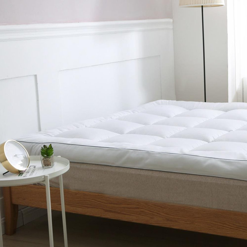Synthetic Microfibre Hollowfibre 10cm Deep Mattress Topper, King