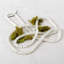 3' White Bead Novelty Garland