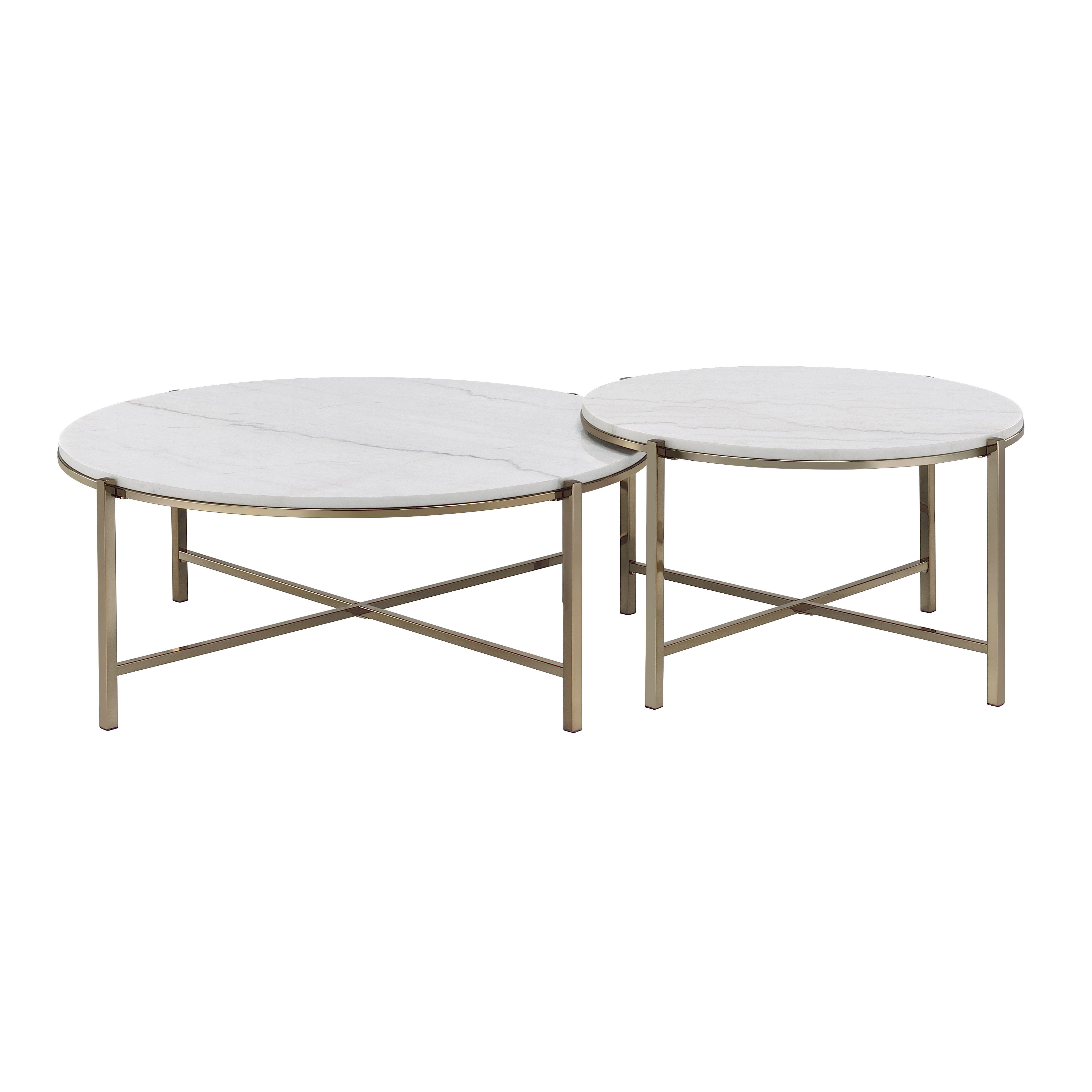 Everly Quinn Herzberg Nesting Coffee Table Set | Wayfair