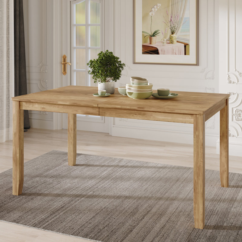Rectangulaire Oneda L 59,09 po x l 35,43 po, Bois naturel